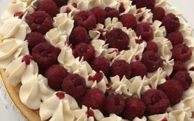 Tarte aux framboises